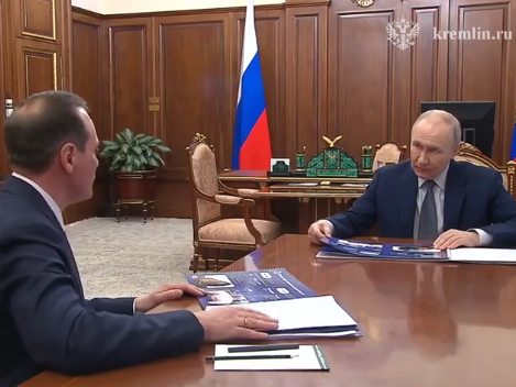 Владимир Путин провёл в Кремле встречу с главой Республики Мордовия Артёмом Здуновым.