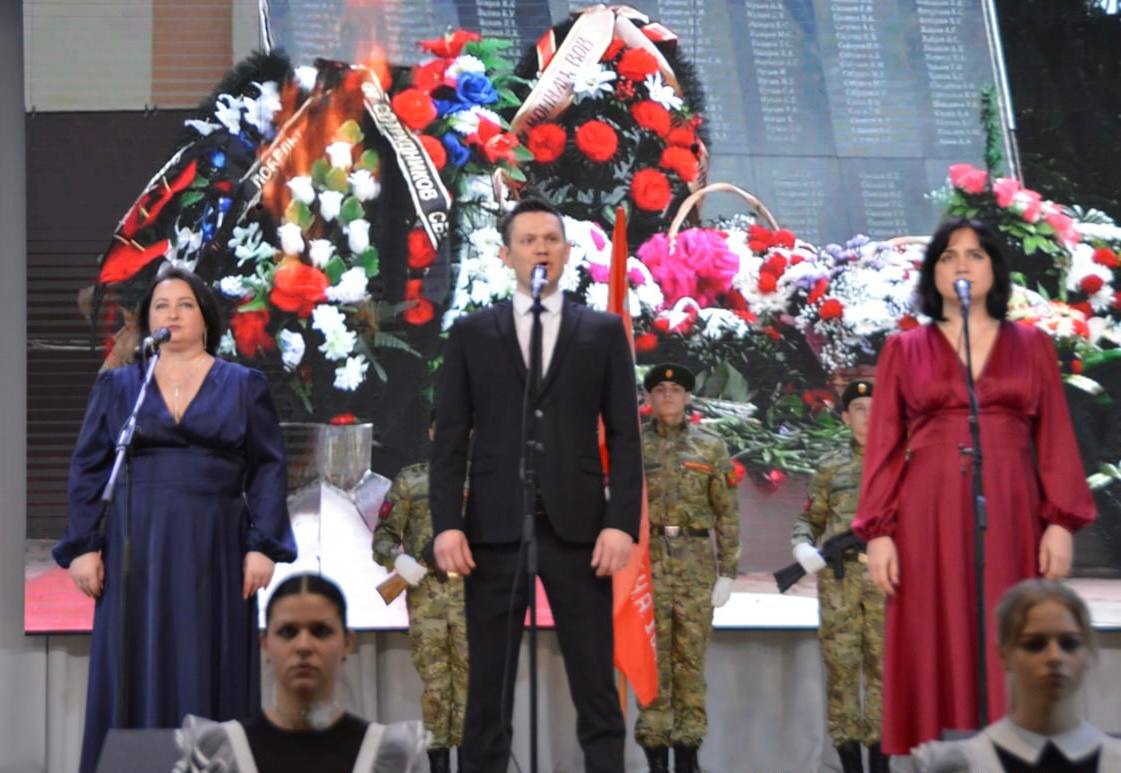 Во Дворце культуры «Алмаз» прошло торжественное мероприятие, посвященное Дню защитника Отечества!.