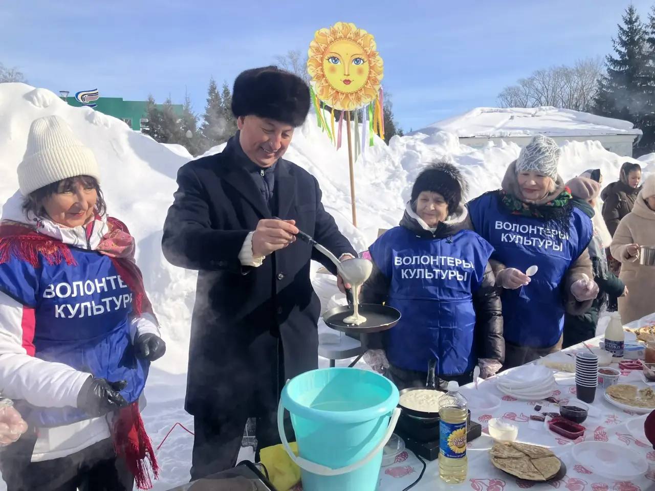 Сегодня я принял участие в Масленичной неделе!.
